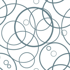 Seamless Abstract Circle Pattern Background – Modern Geometric Line Art for Wallpaper and Fabric Design