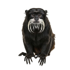 Obraz premium Goeldi's Monkey: A Detailed Close-Up