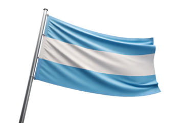 Argentina Flag High-Resolution Image of the Argentinian National Flag Waving