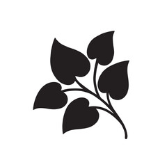Natural Leaf Silhouette 