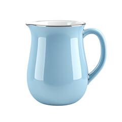 Light blue ceramic milk pitcher kitchenware home decor tableware elegant design