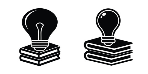 vector illustration of a light bulb idea concept