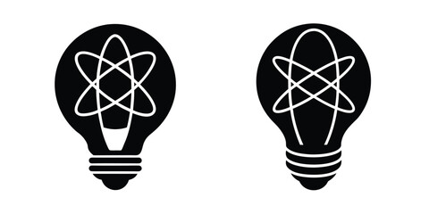 vector illustration of a light bulb idea concept