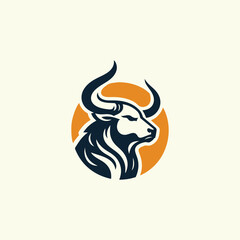 Majestic bull logo