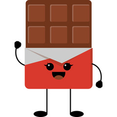 Cute Chocolate Character
