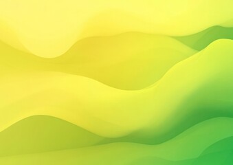 Obraz premium Abstract Smooth Yellow Green Gradient Background
