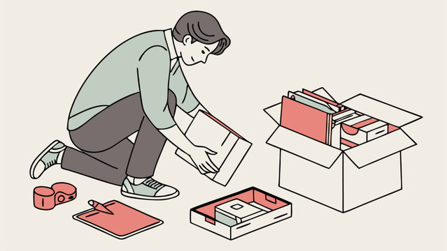 Cartoon Packing Part 「Cartoon Packing Boxes」の写真素材 | 68,798件の無料イラスト画像 | Adobe Stock