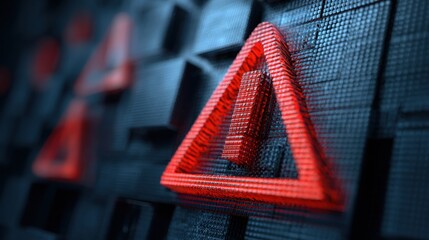Cybersecurity Alert Warning for Online Threats and Phishing Scams Causing Digital Security Risks