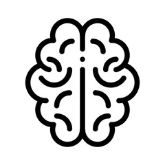 brain line icon