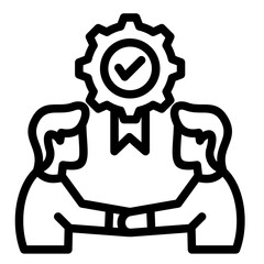 Trustworthiness Icon