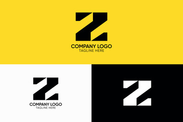 initial letter z abstract business logotype, letter z logo for corporate business , letter z 