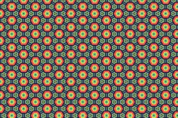 Oriental pattern for textiles, wallpaper, for use in graphics .