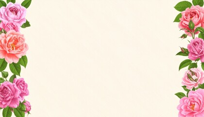 Vibrant floral arrangement studio background digital art colorful design close-up view nature concept