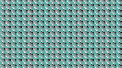 Clean digital wallpaper showcasing symmetry through consistent and artistic pattern repetition