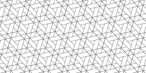 Seamless pattern with hexagon square cube geometric pattern shapes grid metal element texture design. abstract tiles gradient science web tech connection triangle diamond honeycomb.