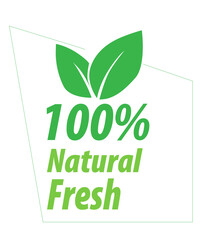 100% Natural Fresh
