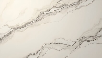 Elegant Cream Marble Texture with Grey Veining Ideal for Design Backgrounds and Projects