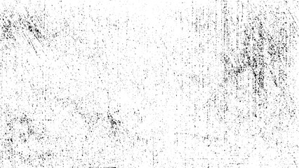 Vector grunge texture on transparent background vintage distressed effect scratched surface noise pattern dirty overlay aged worn black and white abstract backdrop.