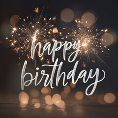 Bright Sparkling Birthday Celebration