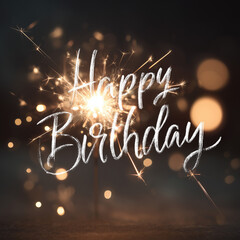 Sparkling Birthday Celebration Wishes