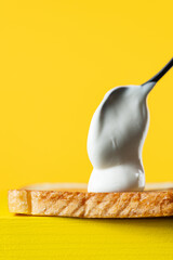 sandwich with mayonnaise