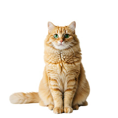 Obraz premium Majestic Orange Cat: A Stunning Portrait