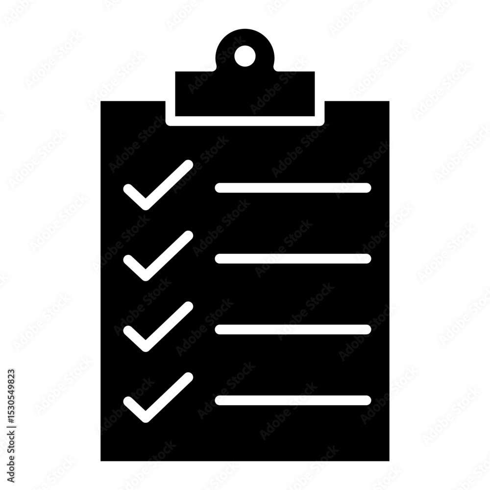 Poster survey icon vector. feedback illustration sign. including question symbol. survey web icon. satisfac