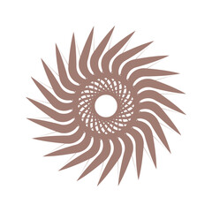 Arch and Portal Form Geometric Aesthetic Illustration