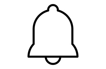 通知アイコン – お知らせやアラートに使えるシンプルなベルのベクター素材