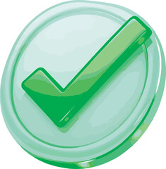 green check mark