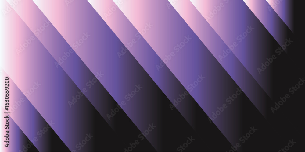 Poster abstract background featuring diagonal gradient stripes in varying widths. diagonal bands are soft-e
