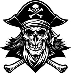 Pirate Skull Crossbones Skeleton Grim Reaper