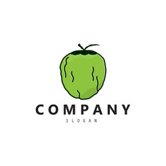 Fresh Coconut Logo Icon vector design.