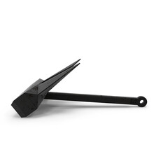 Ship Anchor isolated on transparent background