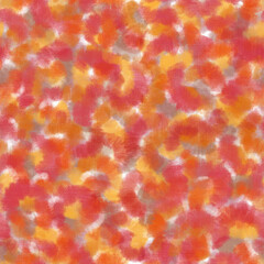 Abstract blurs Soft furry wild animal, leopard skin seamless layered pattern White background