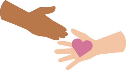 love heart hand friendship togeter relationship