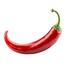 Vibrant Red Chili Pepper Spicy Food Photography for Culinary Websites  Blogs isolated on transparent background