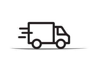 Fototapeta premium Speedy Delivery Truck