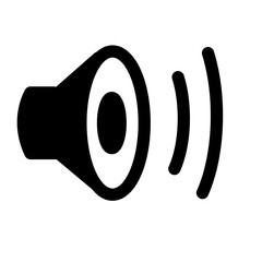 Loudspeaker icon
