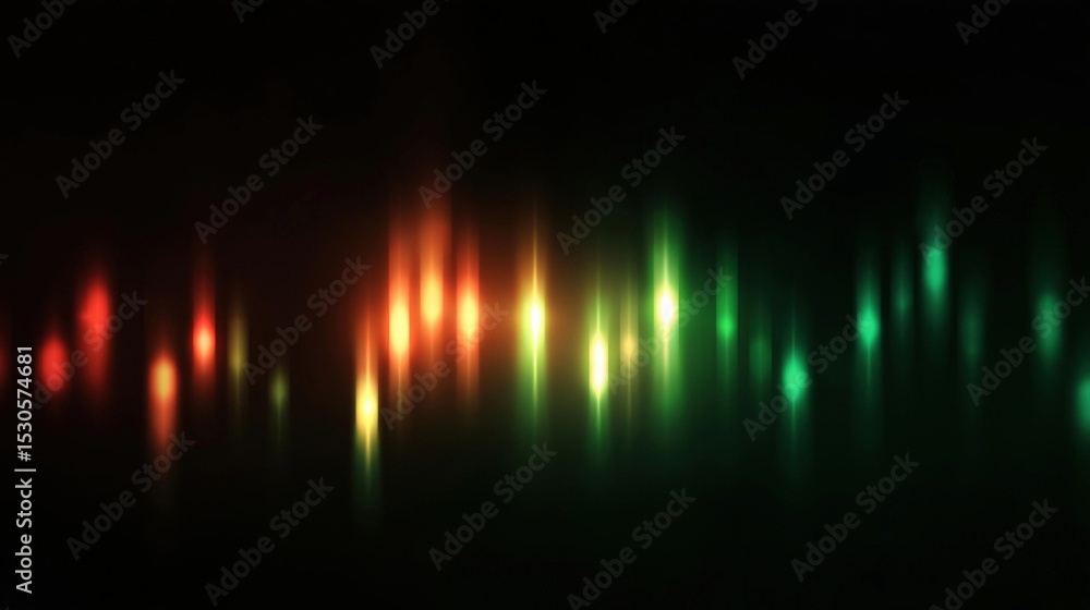 Poster abstract background with a black background. in the center of the image, there are multiple lines of