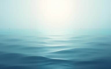 Obraz premium Calming Rhythms - Simple Abstract Repetitive Background with Ethereal Atmosphere. High quality