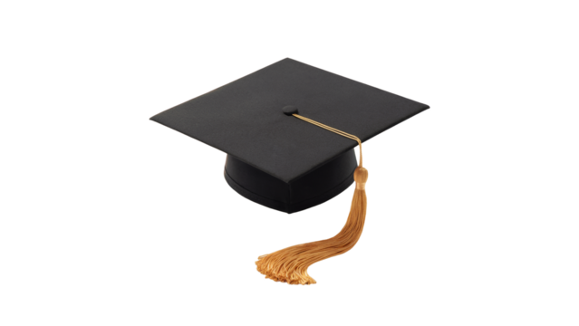 graduation cap with diploma