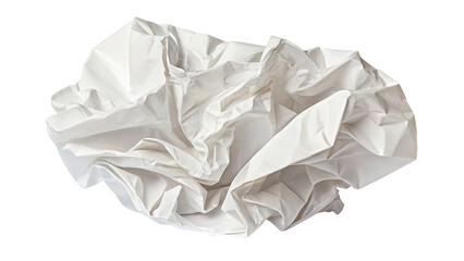 Stock photo of crumpled paper ball for recycling concept and waste management and paper texture use