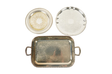 old tin can isolated  Antique Moroccan Dining Tray, Hand Engraved Serving Tray