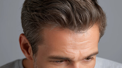 Obraz premium Stylish Men's Haircut Modern Trends and Tips