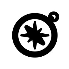 Vector compass icon © Rubin