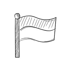 Hand Drawn Line UMKM Small Business Micro Illustration