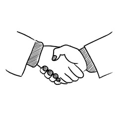 Hand Drawn Line UMKM Small Business Micro Illustration