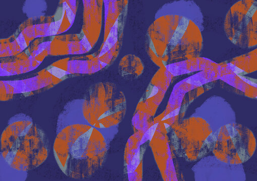 Vibrant color palette