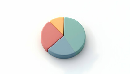 Analyzing Pie Chart Data with Four Colorful Sections